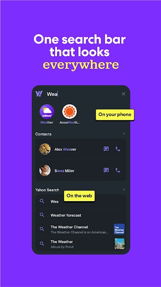 Yahoo Launcher