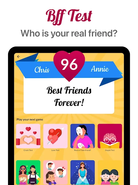 BFF Test: Quiz Your Friends